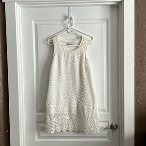 White cocktail dress